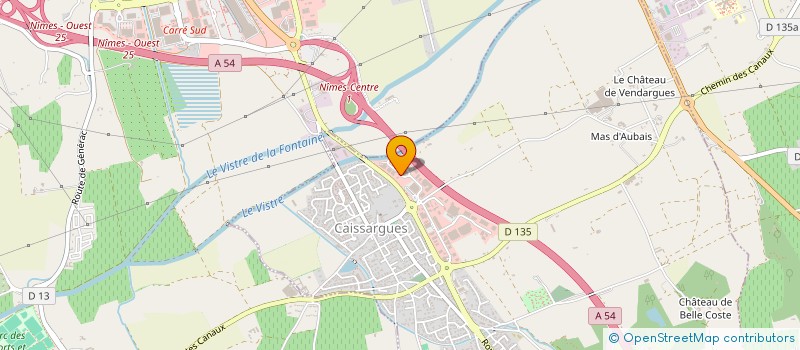 localisation de l'entreprise MICRO EXPRESS à CAISSARGUES