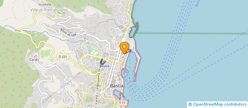 localisation de l'entreprise MICRO EXTENSION à BASTIA
