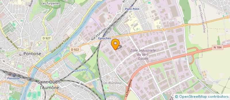 localisation de l'entreprise MICRO-FEE  SAINT-OUEN-L'AUMONE