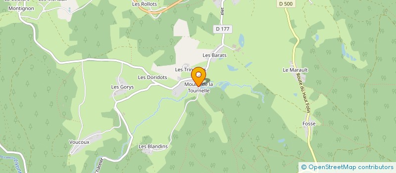 localisation de l'entreprise MICRO-FERMES DU MORVAN à ARLEUF