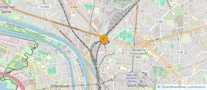 localisation de l'entreprise MICRO-FILMS à SAINT-DENIS