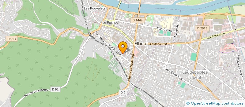 localisation de l'entreprise MICRO FORME à ELBEUF