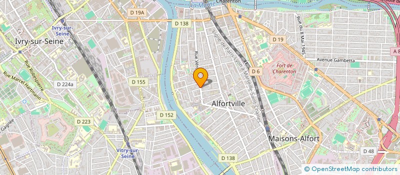 localisation de l'entreprise MICRO IN PARIS à ALFORTVILLE