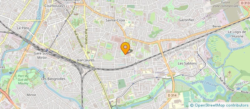 localisation de l'entreprise MICRO-INFO-EXPERT  LE MANS