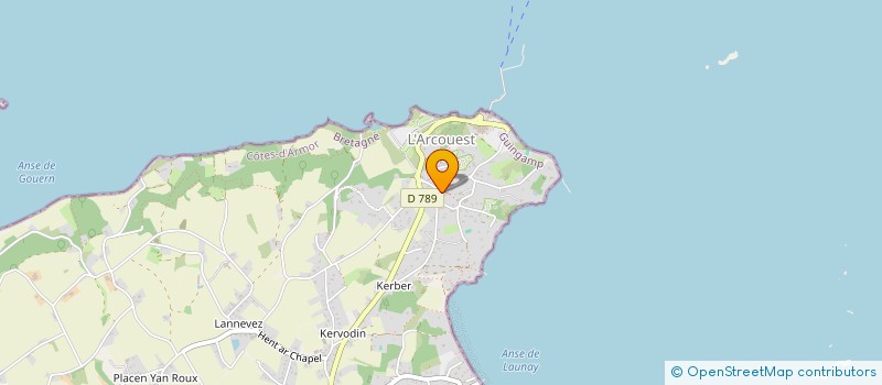 localisation de l'entreprise MICRO INFORMATIQUE CLUB D'ARMOR  PLOUBAZLANEC