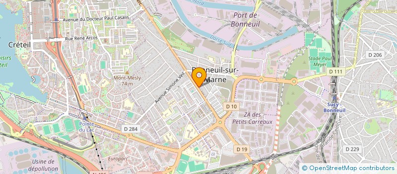 localisation de l'entreprise MICRO INFORMATIQUE ET SYSTEMES DE COMMUNICATIONS  BONNEUIL-SUR-MARNE