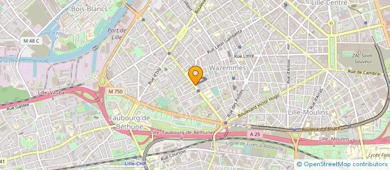 localisation de l'entreprise MICRO INFORMATIQUE GENERALE à LILLE