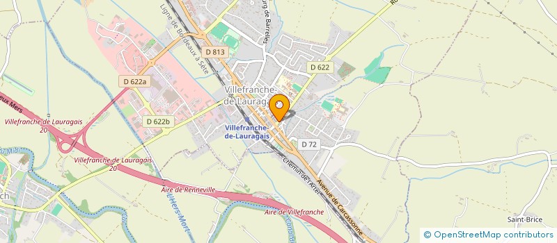 localisation de l'entreprise MICRO INFORMATIQUE RAMARD à VILLEFRANCHE-DE-LAURAGAIS