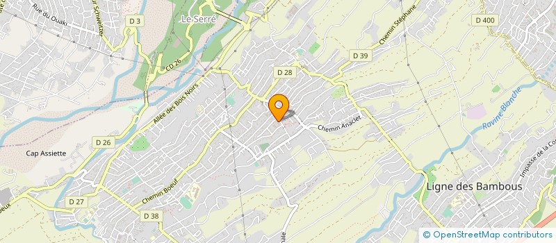 localisation de l'entreprise MICRO LAB à SAINT-PIERRE