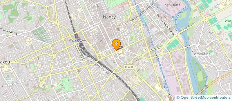 localisation de l'entreprise MICRO M.A. à NANCY