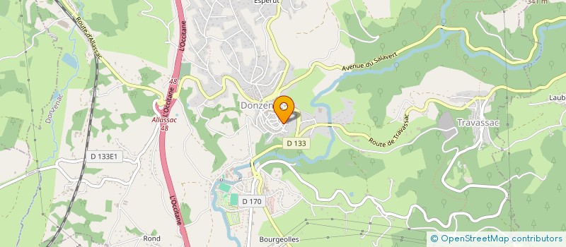 localisation de l'entreprise MICRO-MECA-SOUDAGE à DONZENAC