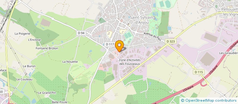 localisation de l'entreprise MICRO MECANIQUE à VERRIERES-EN-ANJOU