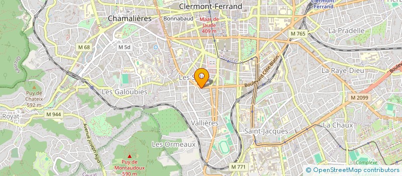 localisation de l'entreprise MICRO MEDIA  CLERMONT-FERRAND