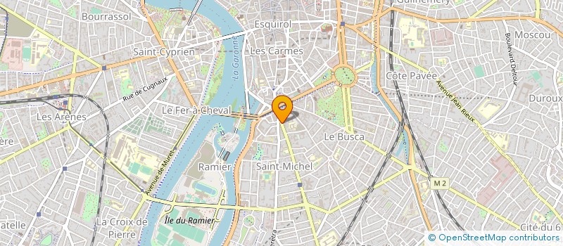 localisation de l'entreprise MICRO MEDIA STORE à TOULOUSE