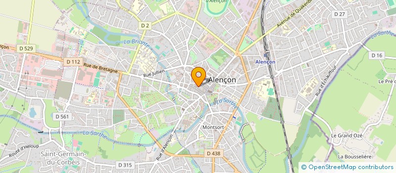 localisation de l'entreprise MICRO MOBILITE à ALENCON