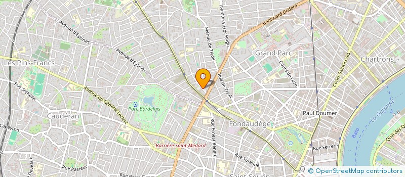 localisation de l'entreprise MICRO MULTIMEDIA SERVEUR  LE BOUSCAT