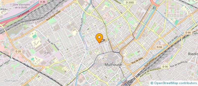 localisation de l'entreprise MICRO MUST  MULHOUSE