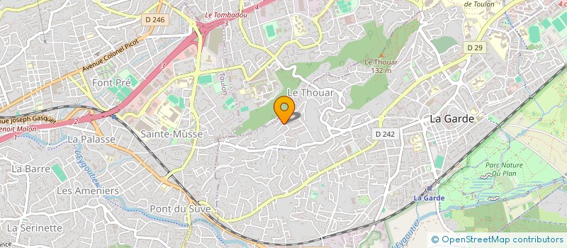 localisation de l'entreprise MICRO-PILE à LA GARDE