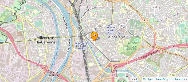 localisation de l'entreprise MICRO-PROBLEMES ASSISTANCE à SAINT-DENIS
