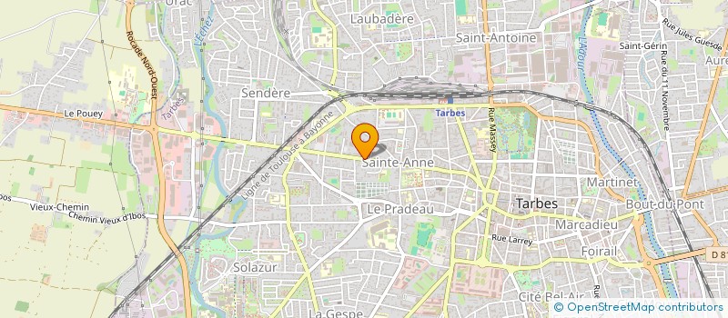 localisation de l'entreprise MICRO PYRENEES APPLICATION à TARBES