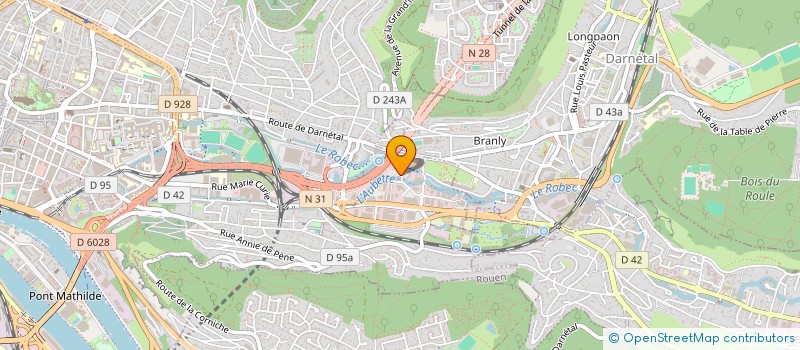 localisation de l'entreprise MICRO ROUEN à ROUEN