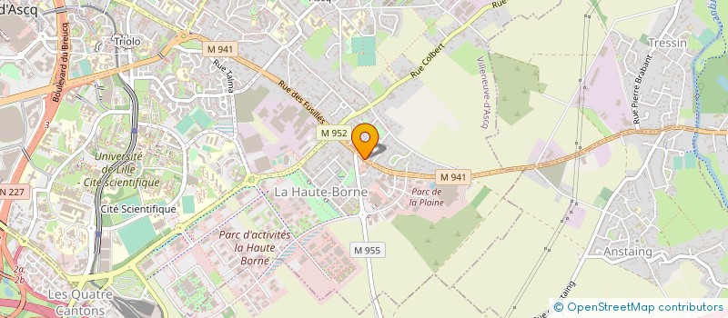 localisation de l'entreprise MICRO SCOPIK PRODUCTIONS à VILLENEUVE-D'ASCQ