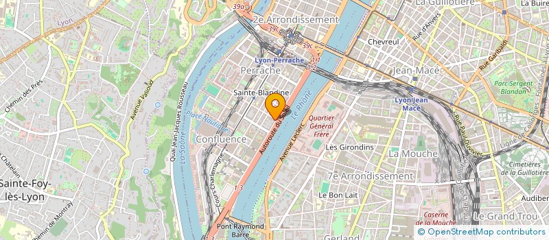 localisation de l'entreprise MICRO SECOUR  LYON