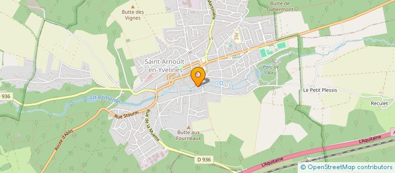 localisation de l'entreprise MICRO SERVICE PLUS  SAINT-ARNOULT-EN-YVELINES