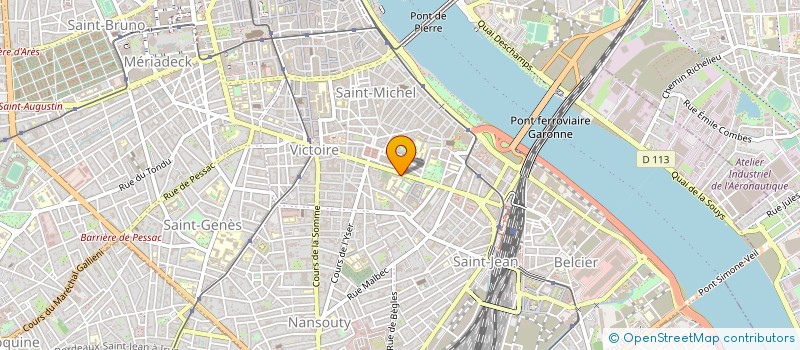 localisation de l'entreprise MICRO SERVICES à BORDEAUX
