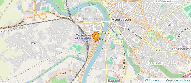 localisation de l'entreprise MICRO & SERVICES  MONTAUBAN