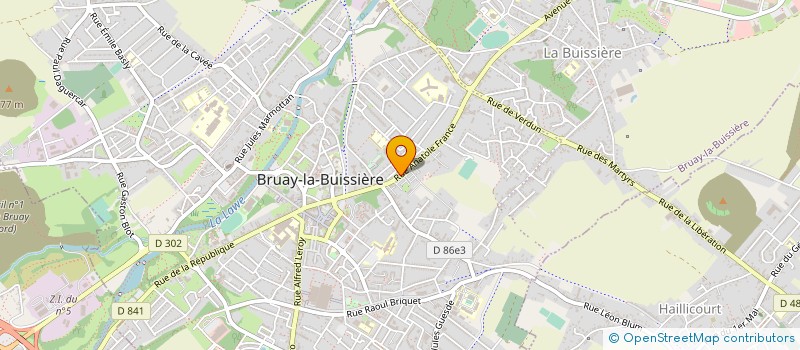 localisation de l'entreprise MICRO STAR 62 à BRUAY-LA-BUISSIERE