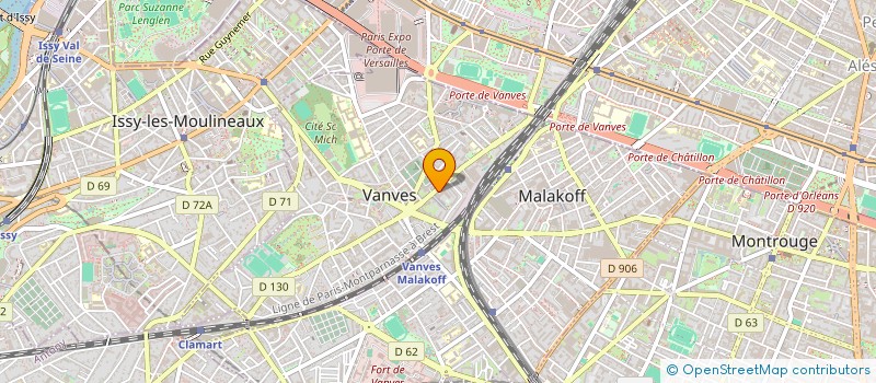 localisation de l'entreprise MICRO STATS  VANVES