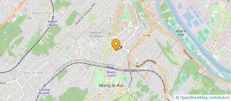 localisation de l'entreprise MICRO SYNAPSE à MARLY-LE-ROI