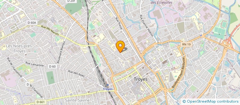 localisation de l'entreprise MICRO SYNTHESE INDUSTRIE à TROYES