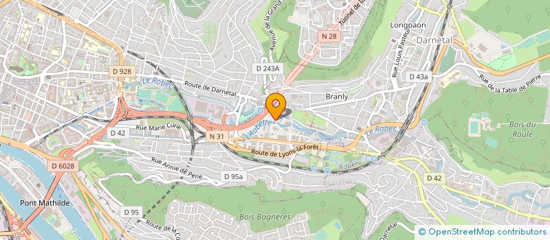 localisation de l'entreprise MICRO TECHNIQUE à ROUEN