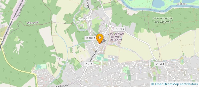localisation de l'entreprise MICRO VERTE à THORIGNY-SUR-MARNE
