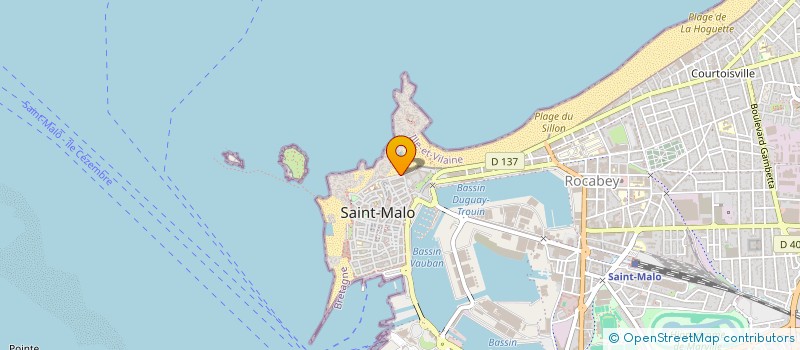 localisation de l'entreprise MICRO-ZOO ST MALO  SAINT-MALO