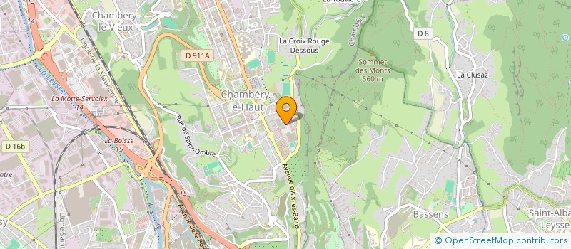 localisation de l'entreprise MICROBERT  CHAMBERY