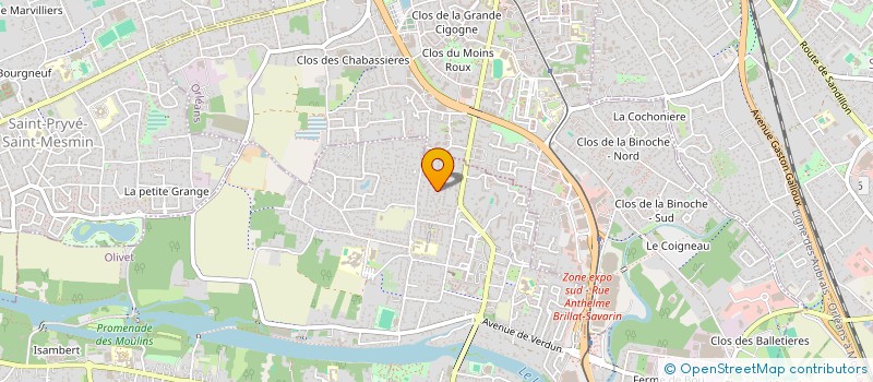 localisation de l'entreprise MICROBGUARD à OLIVET
