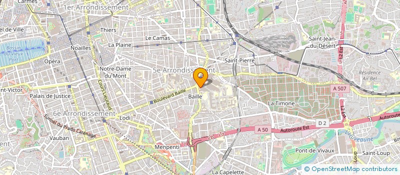 localisation de l'entreprise MICROBIAL ADVANCED DIAGNOSIS à MARSEILLE
