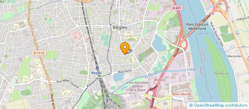 localisation de l'entreprise MICROBRASSERIE BEGLAISE à BEGLES