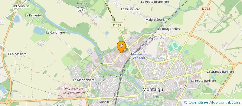 localisation de l'entreprise MICROBRASSERIE LA TORCHE à MONTAIGU-VENDEE