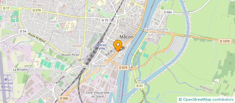 localisation de l'entreprise MICROBRASSERIE MACON à MACON
