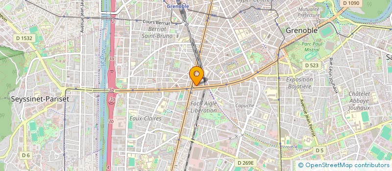 localisation de l'entreprise MICROCASE  GRENOBLE