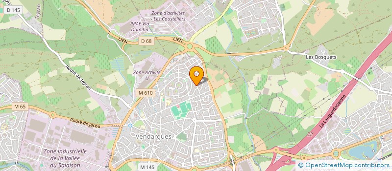 localisation de l'entreprise MICROCASTRIES à VENDARGUES