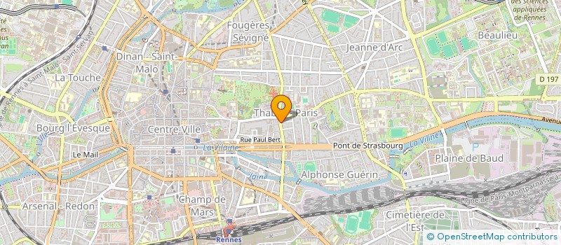 localisation de l'entreprise MICROCAZ à RENNES