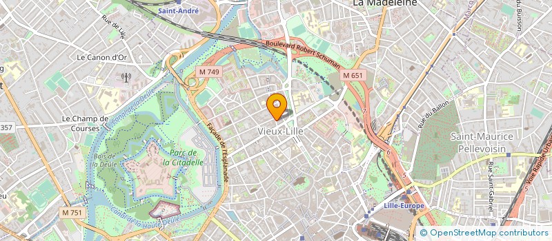 localisation de l'entreprise MICROCENTRALE DE LA BRESLE à LILLE