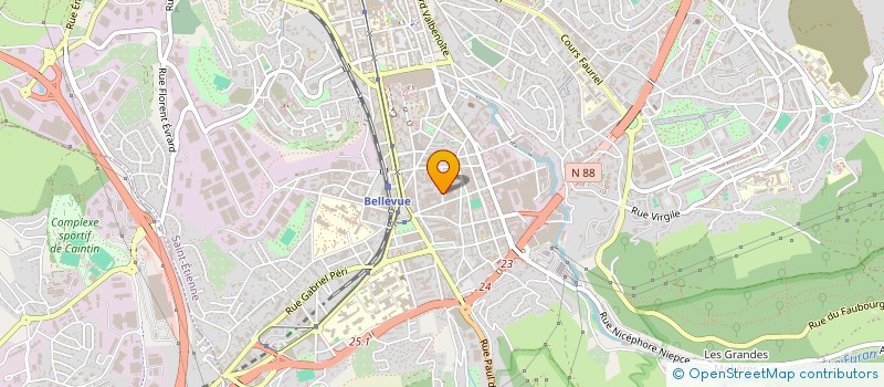 localisation de l'entreprise MICROCLIMAT à SAINT-ETIENNE