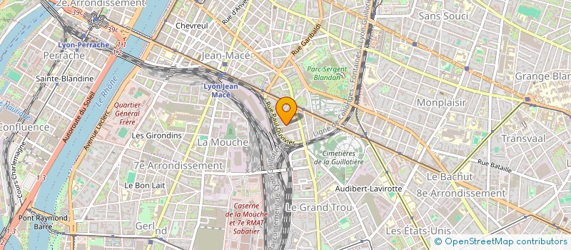 localisation de l'entreprise MICROCLIMAT  LYON