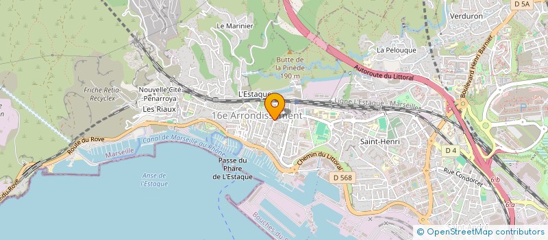 localisation de l'entreprise MICROCOM NET à MARSEILLE